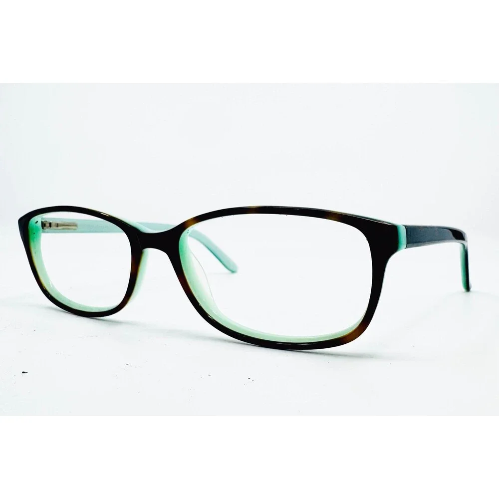 Bulova Eyeglasses Womens Havana Mint Ixtapa Full Rim Frames 53-16-140